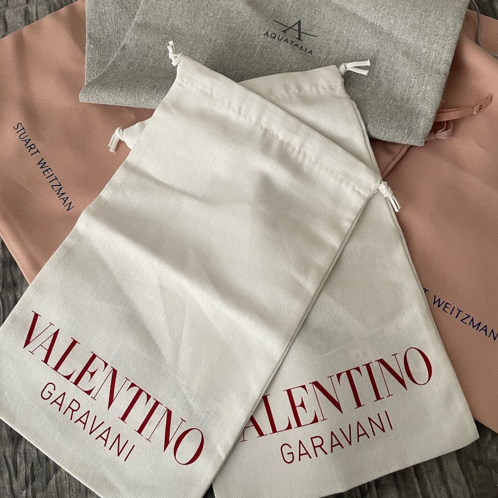 👠 Dustbag bundle: Valentino Garavani, Stuart Weitzman, and Aquatalia